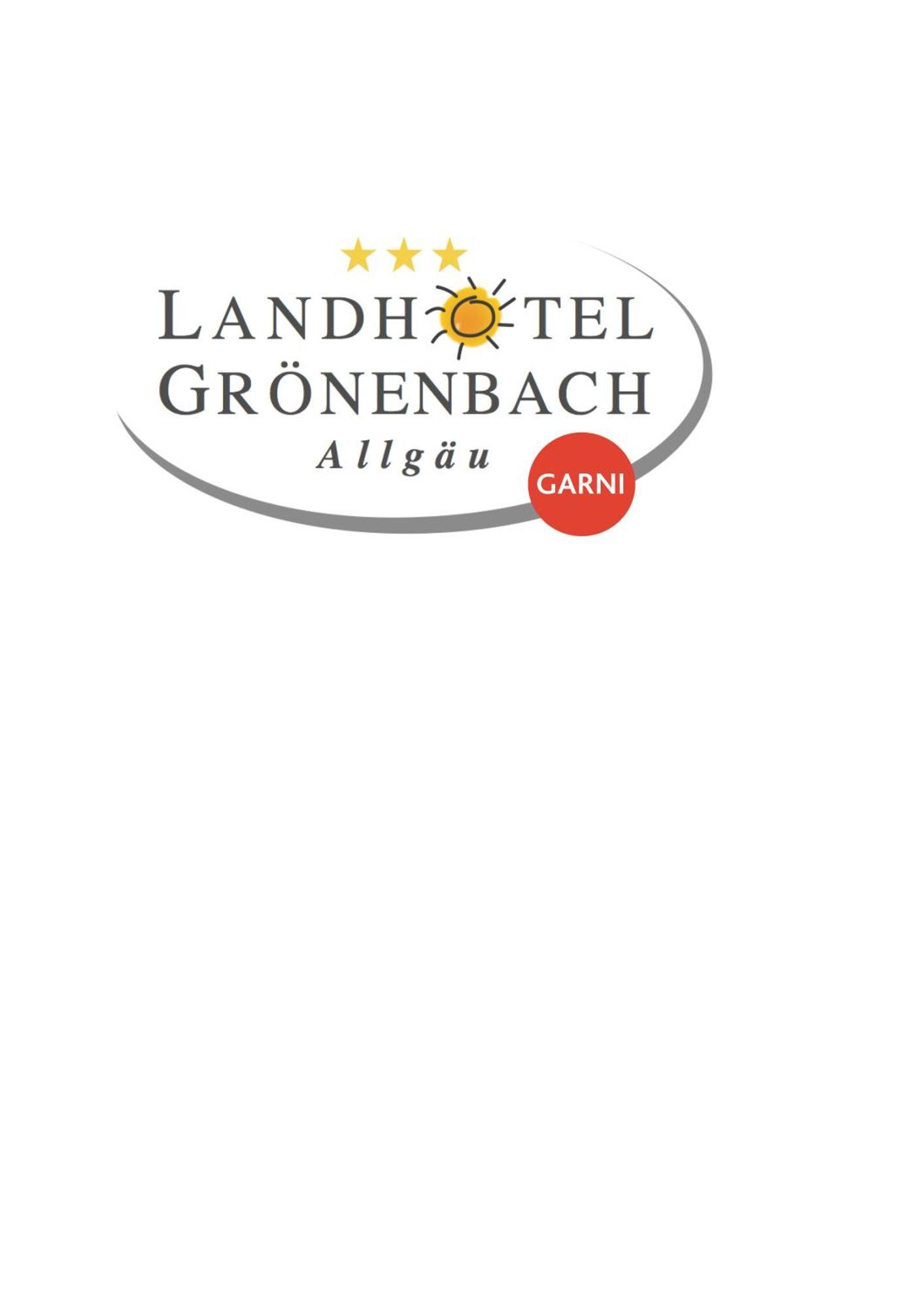 Landhotel Groenenbach Bad Grönenbach エクステリア 写真